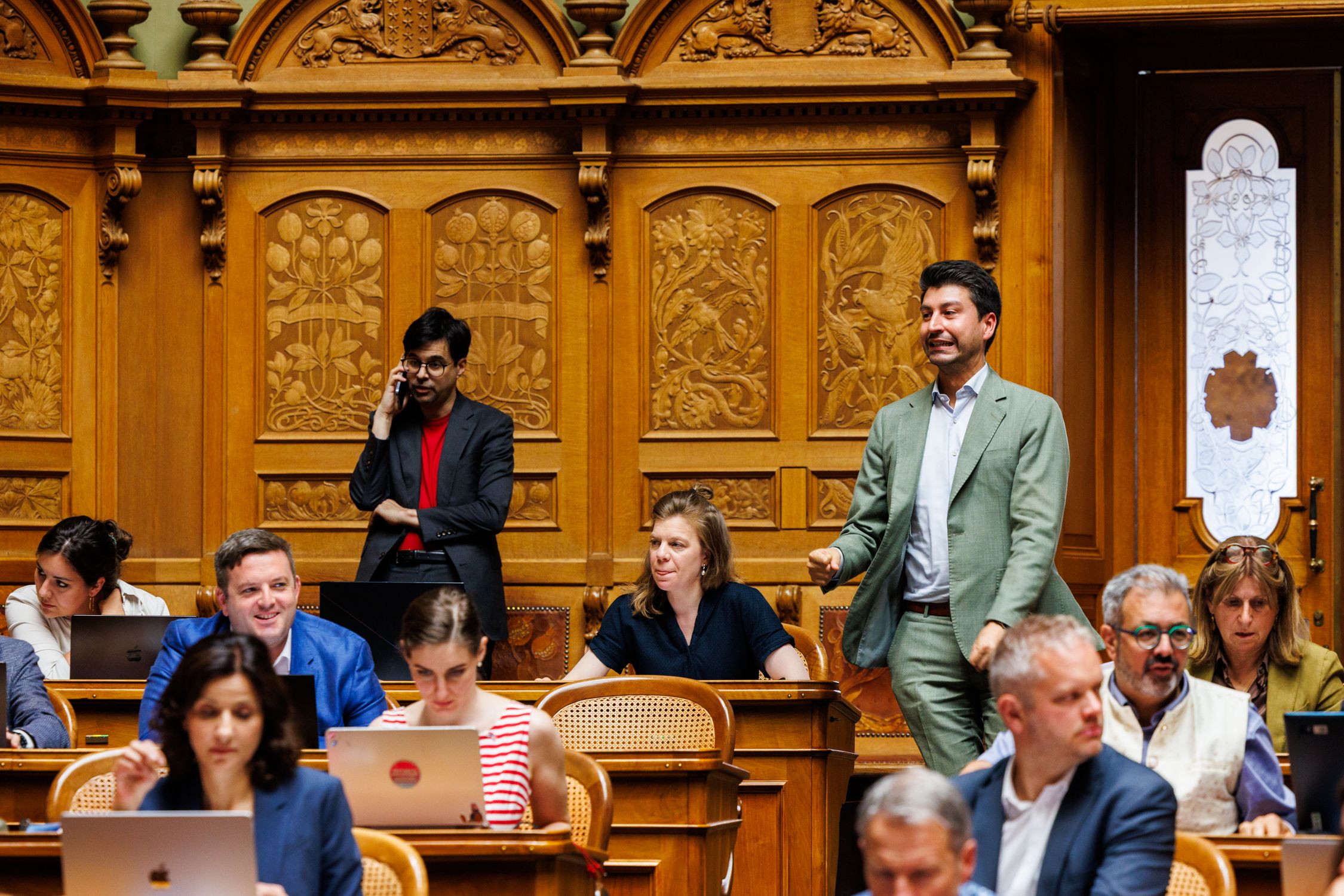 Beratungen im Parlament Mediathek VBS CC BY-NC-ND 3.0 CH | Quelle: https://creativecommons.org/licenses