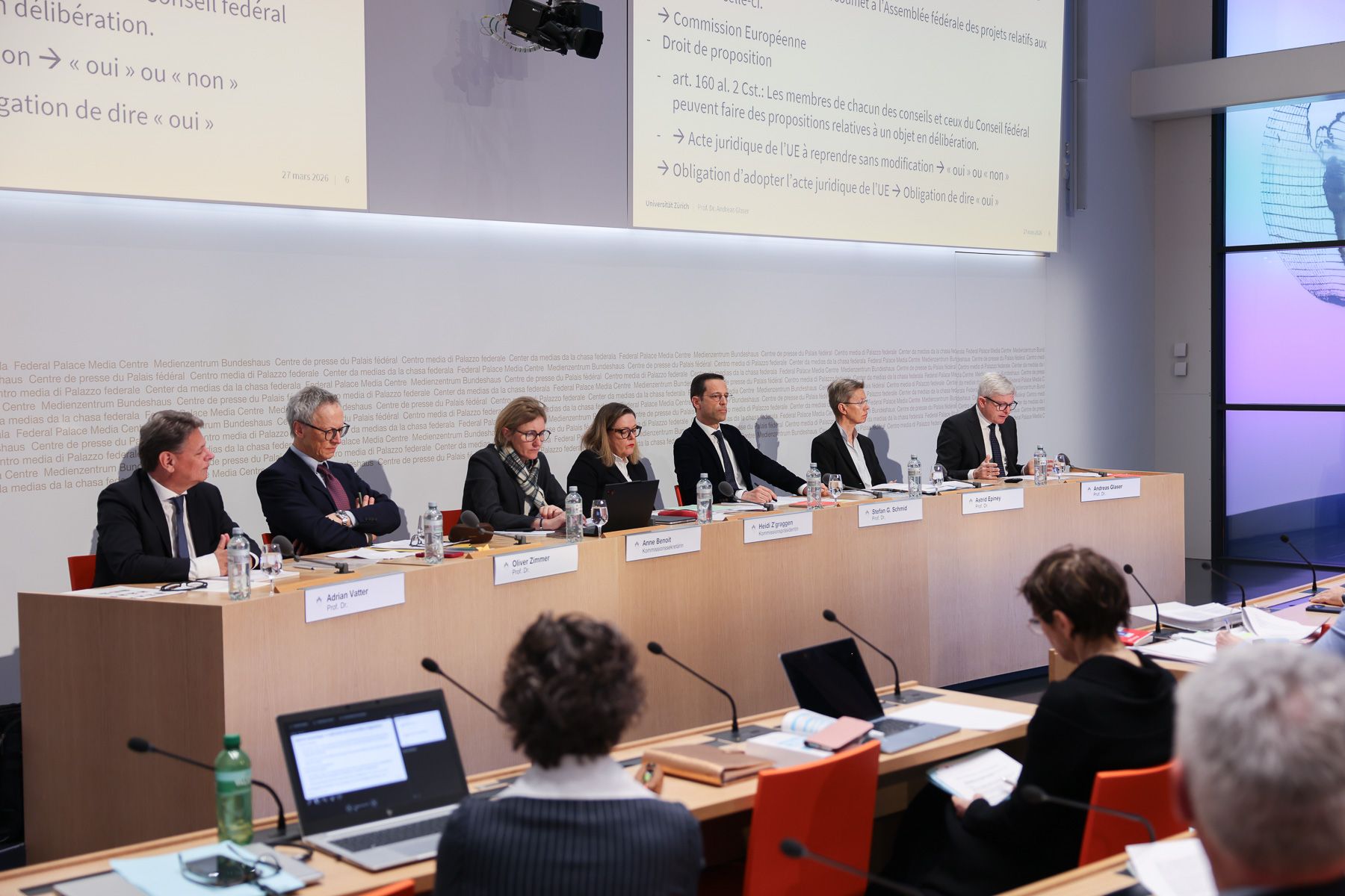 Öffentliche Anhörungen der SPK-S zur Referendumsfrage - 27.03.2026 | Quelle: Mediathek VBS CC BY-NC-ND