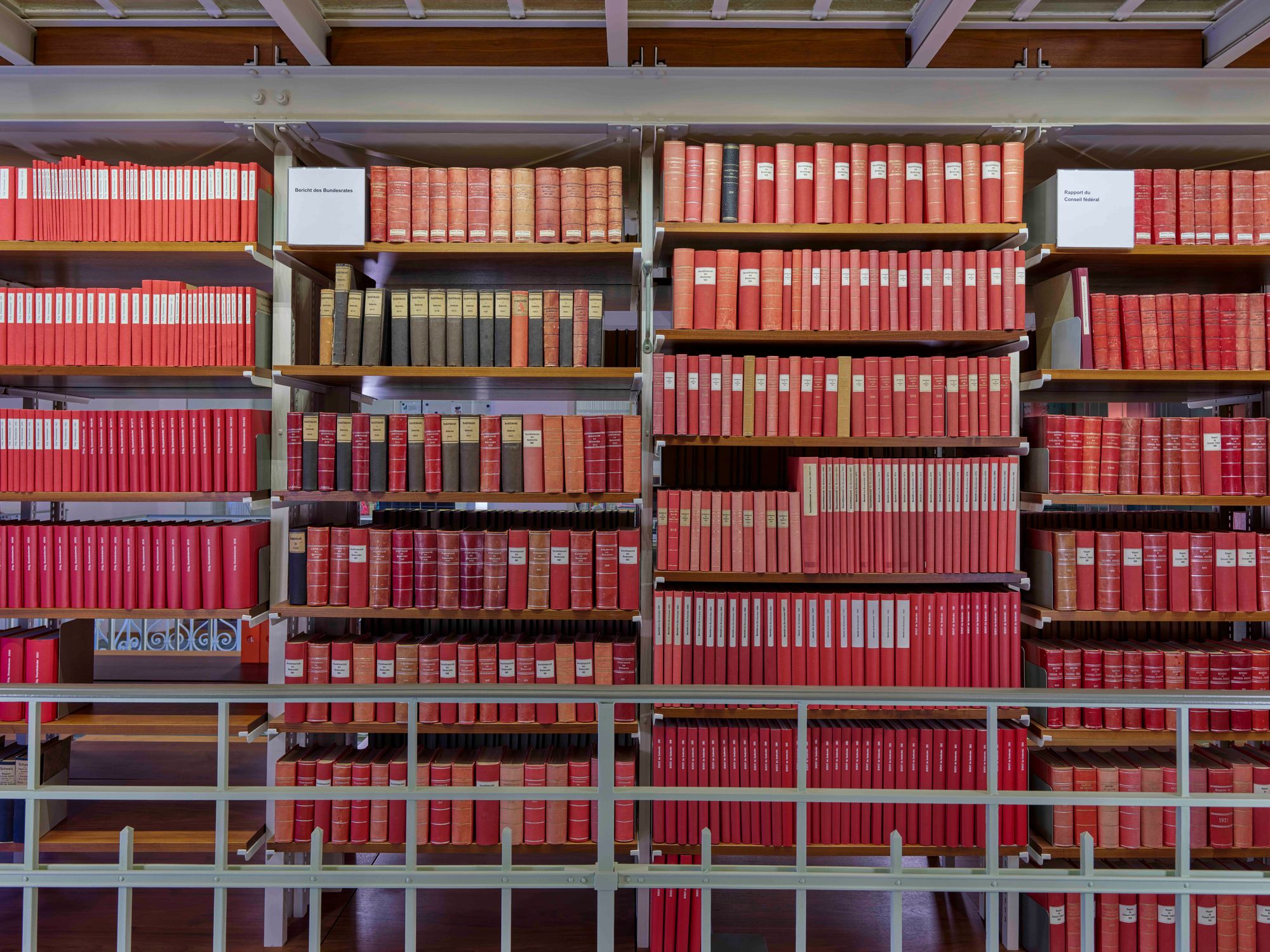 Innenansicht Parlamentsbibliothek | Quelle: Mediathek VBS CC BY-NC-ND